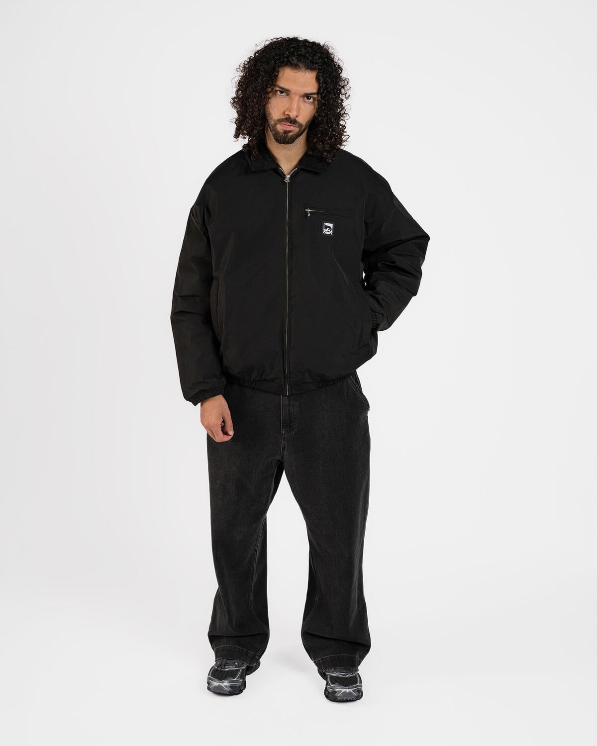 Obey ELYSIAN JACKET | 121800601-BLK | AFEW STORE